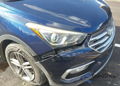 2018 Hyundai Santa Fe Sport 2.4L from USA, damaged, VIN 5XYZU3LB7JG537471